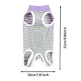 thumbnail image 3 of Dog Recovery Suit For Post Soft Pet Shirt To Licking And Scratching For Senior Dogs, 3 of 6
