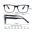 thumbnail image 3 of Gafas de lectura OLOMEE Blue Light Blocking +2.50 Black, 3 of 7