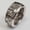 H155, variant on Faty-T Fashion 925 Sterling Silver America Band Ring for Men, Vintage Style Patriotic United States National Emblem Coin Engraved Signet Ring, Viking Rock Band Punk Hip Hop Jewelry Gift