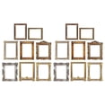 thumbnail image 1 of 16pcs Removable Wall Picture Frame Decals Living Room Bedroom Decor Decal, 1 of 4