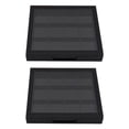 thumbnail image 1 of Estuches prácticos para almacenamiento de cosméticos, subpaquetes de cosméticos de rejilla múltiple, 2 uds., 1 of 7