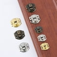 thumbnail image 4 of Lefu 10PCS Treasure Box Buckle Iron Wooden Box Buckle Lock Buckle Retro Small Buckle, 4 of 8