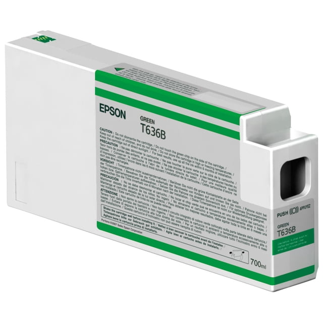 Epson Singlepack Green T636B00 UltraChrome HDR 700 ml cartucho de tinta 1 pieza(s) Original Verde Epson T636B00