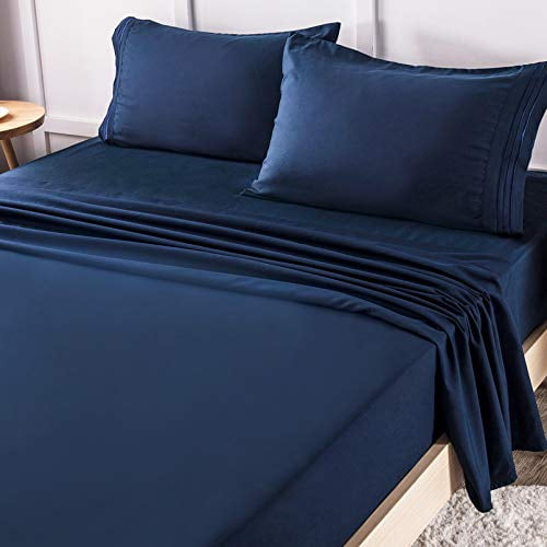Super Soft Brushed Microfiber 1800 Thread Count Details about   LIANLAM Queen Bed Sheets Set 