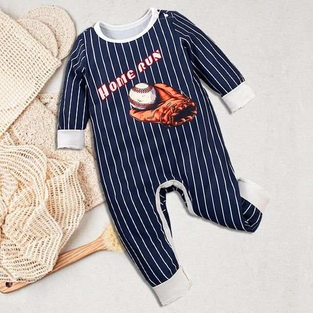 Primavera de manga larga ropa de bebe mono con estampado de rayas mono comodo y bonito ropa para escalar para ninos pequenos recien nacidos 9 a 12 meses Bodega Aurrera en linea