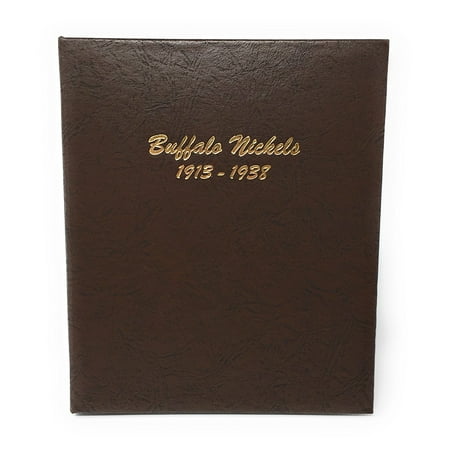 1913 Buffalo - Dansco US Buffalo Nickel Coin Album 1913 - 1938 #7112