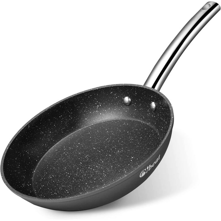 SENSARTE Nonstick Ceramic Frying Pan Skillet, 8-Inch Omelet Pan, Healthy  Non Toxic Chef Pan, Induction Compatible Egg Pan with Heat Resistant  Handle