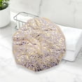 thumbnail image 6 of Unique Bargains 3 Pcs Reusable Leopards Spots Shower Cap for Shower Purple PEVA, 6 of 7