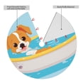 thumbnail image 2 of Sigee Cute Dog In Bath for Christmas Decoration Tree Skirt Christmas Tree Skirt,Christmas home decor Holiday Tree Skirt Fits Christmas Tree-48", 2 of 7