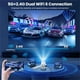 thumbnail image 4 of Miniproyector con WIFI 6 y Bluetooth, Proyectores Portátiles 4k 1080P, Pantalla Giratoria de 180°, Proyector de Películas, 4 of 10