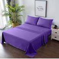 thumbnail image 1 of Juego completo de sábanas Twin - Transpirable y suave - Sábana encimera, sábana ajustable, 2 fundas de almohada - Bolsillos profundos y fácil cuidado, 1 of 6