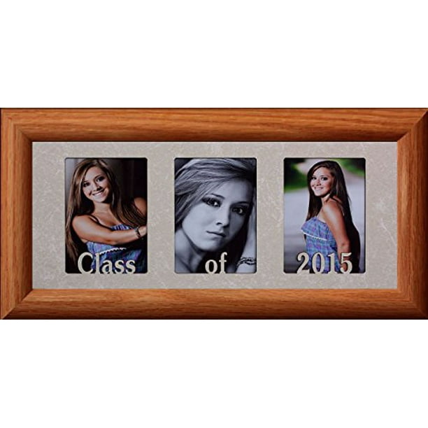 Classy Crafts Class Of 2015 Triple Wallet Photo Picture Frame