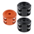 thumbnail image 1 of Tornillos de goma para tope de elevación de línea de goma para cabrestante ATV UTV, piezas para ATV UTV 1 naranja 2 negro, 1 of 9