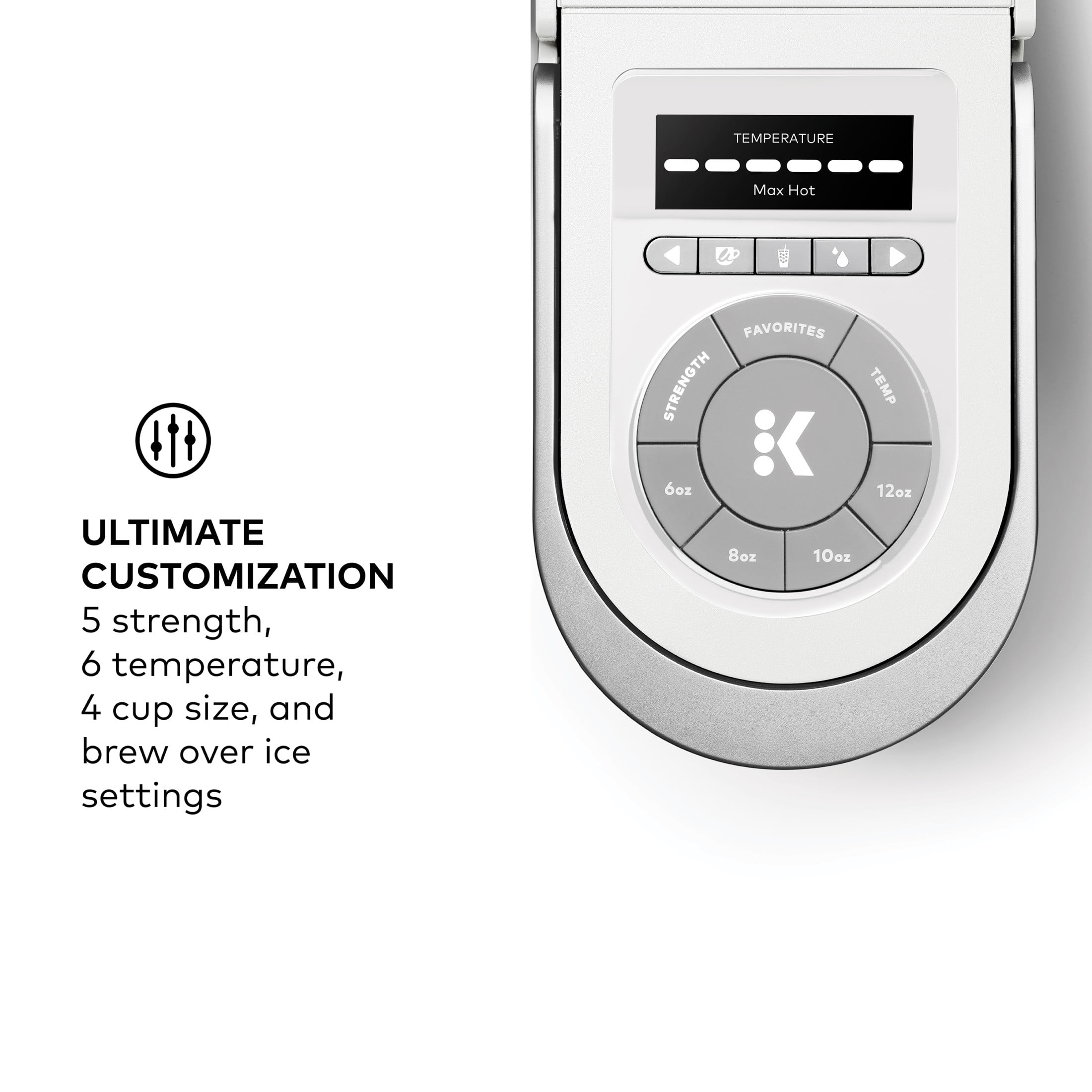 K-Supreme® SMART Single Serve Coffee Maker-White