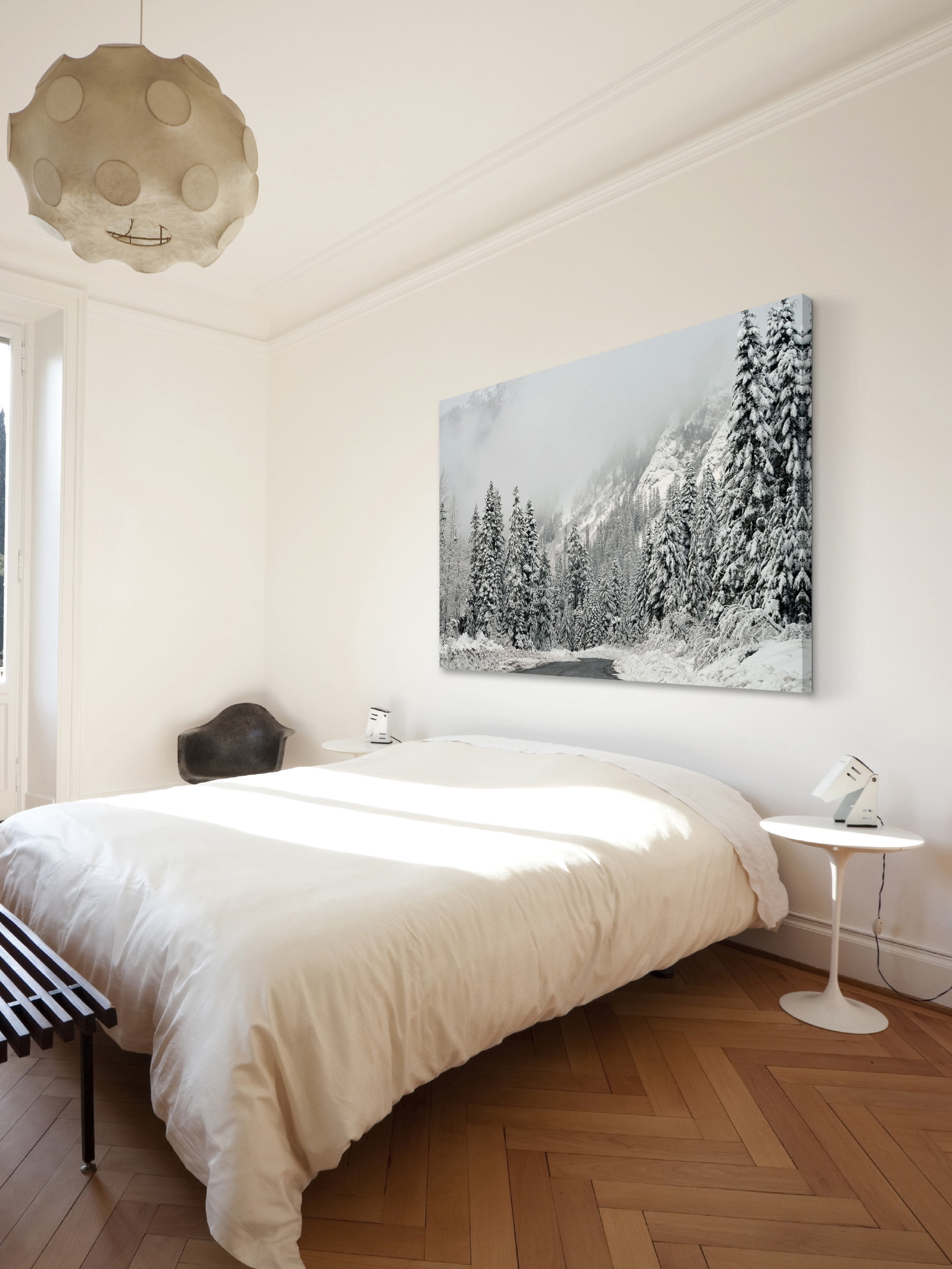 "Winter Wonderland" Painting Print on Wrapped Canvas