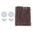 thumbnail image 2 of Hamaca De Madera Para Hámster, Juguete Colgante Seguro Para Hamaca De Madera Para Hámster, Antideslizante Para Conejillos De Indias Para Otros Animales Pequeños, 2 of 7