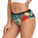 thumbnail image 2 of Fotbe Whimsical Sailboat Ocean Art Calzones Estampados para Mujer – Ropa Interior de Algodón, Cómoda, Suave y Elástica-Medium, 2 of 6