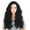 1-Black, variant on Onedor Long Hair Curly Wavy Full Head Halloween Wigs Cosplay Costume Party Hairpiece (Fox Red)