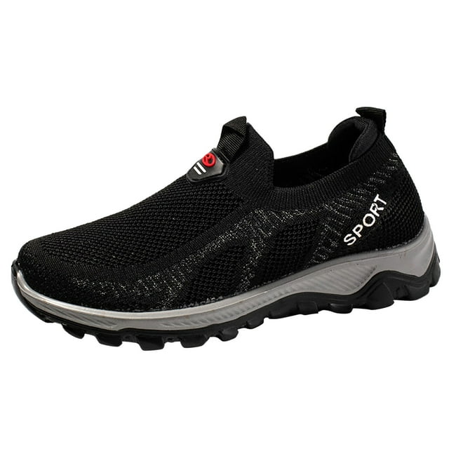 dmqupv Womens Comfort Shoes Womens Casual Shoes Size 8 Black Sneaker For Women Mesh Running Shoes Tennis Man Casual Shoe Black 6.5