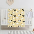 thumbnail image 4 of Chickens Rooster Baby Blanket Gifts Cozy Soft Swaddle Blanket Boys, Girls, Infant, Newborn Receiving Blankets Christmas Birthday Gifts 40"x30" (Toddler) for Pets, 4 of 6