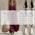thumbnail image 3 of Aimik Women's Sleeveless Spaghetti Strap Loose Maxi Dress V-Neck Flowy Baggy Kaftan Casual Boho Dress, 3 of 5