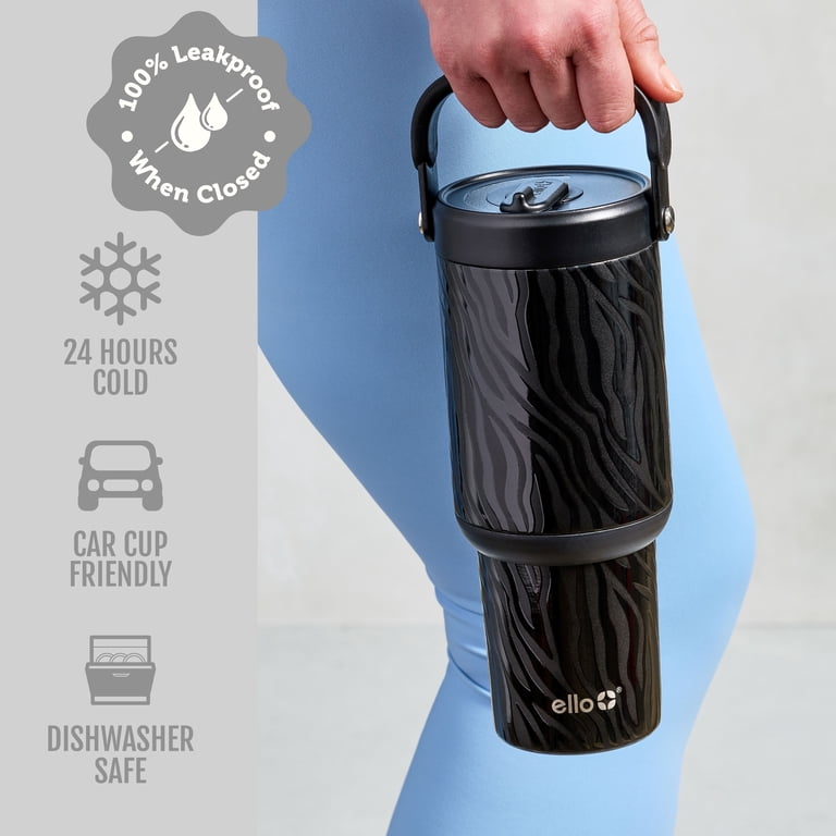 Ello Oasis Go 24oz Stainless Steel Tumbler with Top Handle and ...