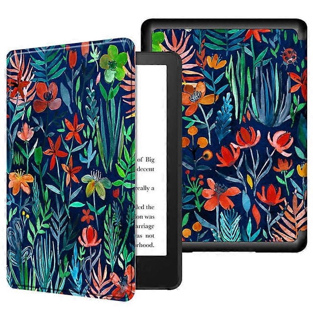 Slimshell Case Fit for 6.8" Kindle Paperwhite (11th Generation-2021) and Kindle Paperwhite Signature Edition - Premium Lightweight PU Leather Cover wi