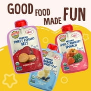 (2 pack) Earths Best Organic Teething Crunchy Sticks Cheddar Cheese Puffed Baby Snack, 0.56 oz Bag