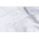 thumbnail image 4 of Cortina de ducha blanca para baño, cortinas de ducha de tela, 72x72 in, granja, boho, tejido a rayas blancas y grises, 4 of 5