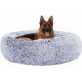 thumbnail image 1 of Calming Donut Dog Bed es Round Fluffy for Large Dogs -Anxiety Plush Machine Washable ( Large), 1 of 7