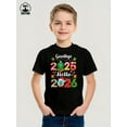 thumbnail image 4 of Happy New Year 2026 Graphic Kid T-Shirt Casual  Style With 100% Cotton Fabric,Suitable for Boys And Girls,Size From 3T-13Y,Ideal Gift for Kids, 4 of 5