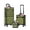 Rococo Green, variant on Byootique 3-Piece Makeup Train Cases Cosmetic Organizer Kit Artist Rococo Moss
