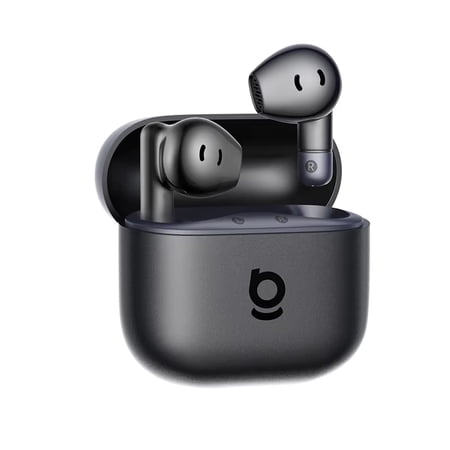 Baseus Bass BS2 Lite True Wireless Earbuds, Bluetooth 6.0 Semi-in-Ear Headphones, SuperBass Sound, 40H Playtime, IP55 Waterproof & AI ENC 2-Mic Clear Calls