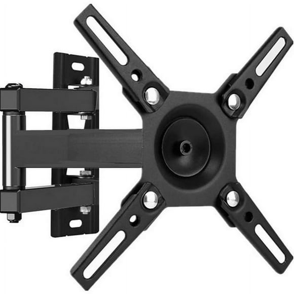 13-42 inch Full Motion TV Wall Mount with Swivel Articulating Arm Hold up to 66lbs and Max VESA 200x200mm, 360 Degree Rotating Wall Mount Corner Bracket for Flat Screens