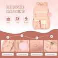 thumbnail image 5 of Inadays School Backpack Set Cute Bookbag With Lunch Bag Pencil Case Set for Elementary Preschool Middle, 5 of 7