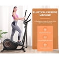 thumbnail image 3 of FUNMILY Walnut Stride Pro Upgraded Elliptical Machine with 16-Inch Stride, Complete a Richer Cardio Exercise, 3 of 8