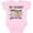 AD-Pink, variant on My Granny Loves Me with Sloth and Hearts Boys or Girls Baby Bodysuit