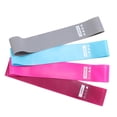 thumbnail image 2 of 5 bandas de resistencia: las mejores bandas de ejercicio para mujeres y hombres Bandas de entrenamiento elásticas para ejercitar piernas, glúteos, glú Gradiente gris 4pcs Baoblaze bandas de fitness ejercicio, 2 of 6