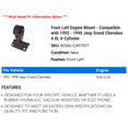 thumbnail image 2 of Front Left Engine Mount - Compatible with 1993 - 1998 Jeep Grand Cherokee 4.0L 6-Cylinder 1994 1995 1996 1997, 2 of 2