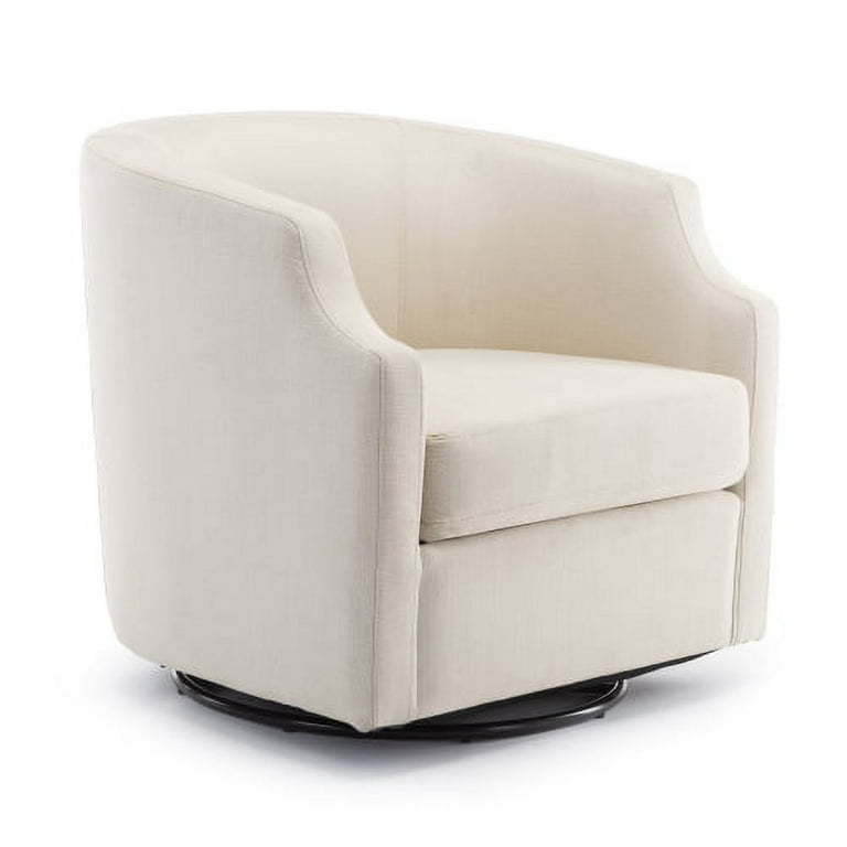Small swivel rocker barrel chair sales