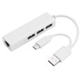 thumbnail image 1 of USB 3.1 tipo C a red Gigabit Ethernet con cable adaptador de concentrador USB 2.0, 1 of 7