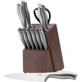 thumbnail image 1 of Chicago Cutlery Insignia Steel 13-Piece knife set with block, 1 of 6