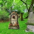 thumbnail image 3 of Orangide Halloween Garden Sign Outdoor Courtyard Cemetery Tombstone Spooky Yard Decoration Lawn Ornament for Fall Holiday Party Haunted Display, 3 of 6