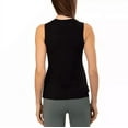 thumbnail image 2 of Tuff Athletics Womens Mesh Back Tank Black XL, 2 of 2