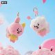 thumbnail image 1 of (Bulletproof Youth League) 2pcs Dessert Shape Sweetie Figure Keychain Keyring (Rabbit and Aries Doll), 1 of 3