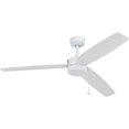thumbnail image 1 of Prominence Home Journal 52" Ceiling Fan, No Light, Pull Chain Control, White, 1 of 10