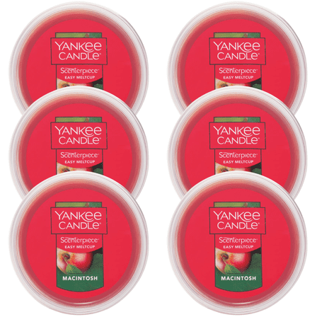 Yankee Candle Macintosh Scenterpiece Easy MeltCup (Pack of 6)