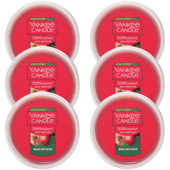 Yankee Candle Macintosh Scenterpiece Easy MeltCup (Pack of 6)