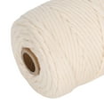 thumbnail image 3 of Corde en Coton, Corde en Coton 100m 3mm Corde Simple Brin Fil de Macramé Performance Inégalée, 3 of 8