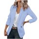 thumbnail image 2 of Puntoco Chaqueta de manga larga ligera para mujer, abrigo delgado, chaquetas largas Puntoco Puntoco-1, 2 of 5